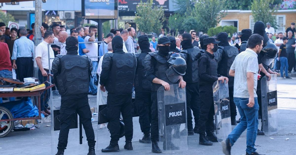اعتقال نواب وإلقاء قنابل غاز لفض احتجاجات في كردستان العراق