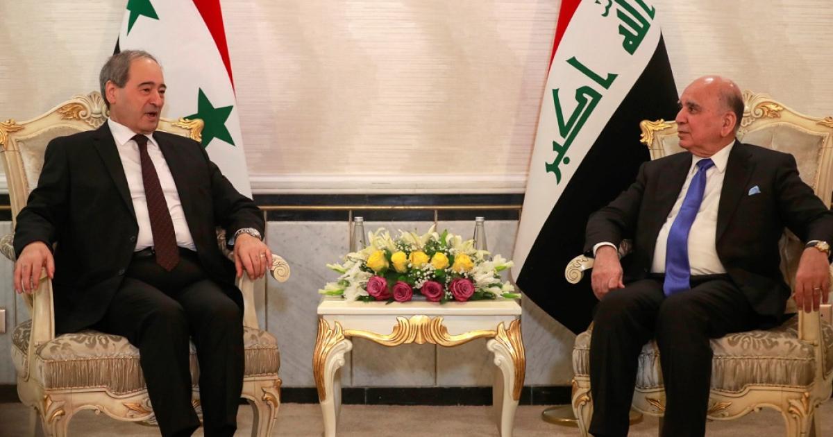 وزير خارجية سوريا يزور بغداد في خطوة جديدة لكسر العزلة
