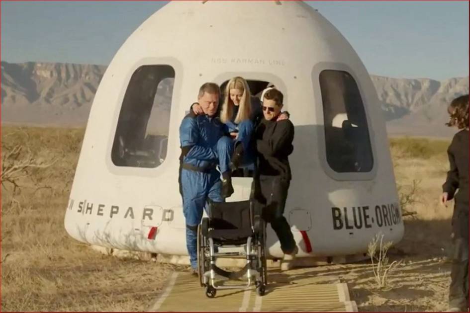 ألمانية تصعد إلى الفضاء بكرسي متحرك للمرة الأولى 