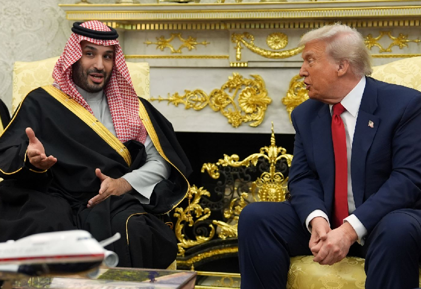 ولي العهد السعودي وترمب: تأكيد على أهمية أمن الملاحة والممرات البحرية