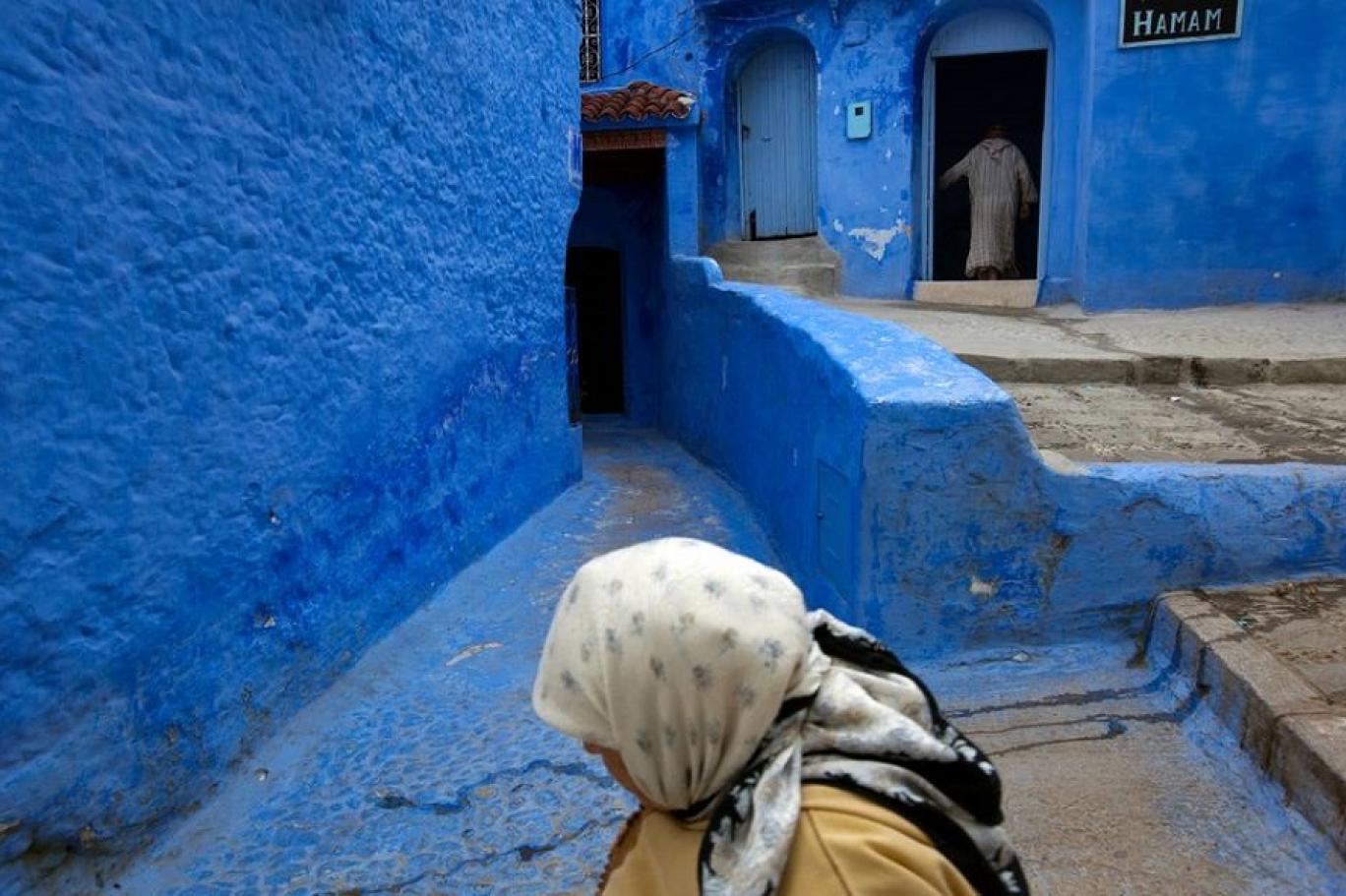 اختراع الاتصال تدريجيا  الحمّام الشعبي المغربي مكان ضروري له طقوسه الخاصة | اندبندنت عربية