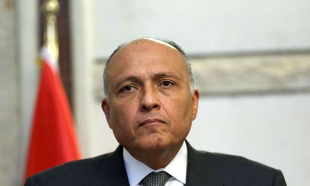 وزير الخارجية المصري سامح شكري. (رويترز)