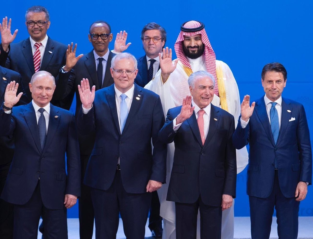 صورة أرشيفية لقادة الدول المشاركين في ختام قمة العشرين التي استضافتها الأرجنتين. ديسمبر(كانون الأول)2018.(أ.ب)