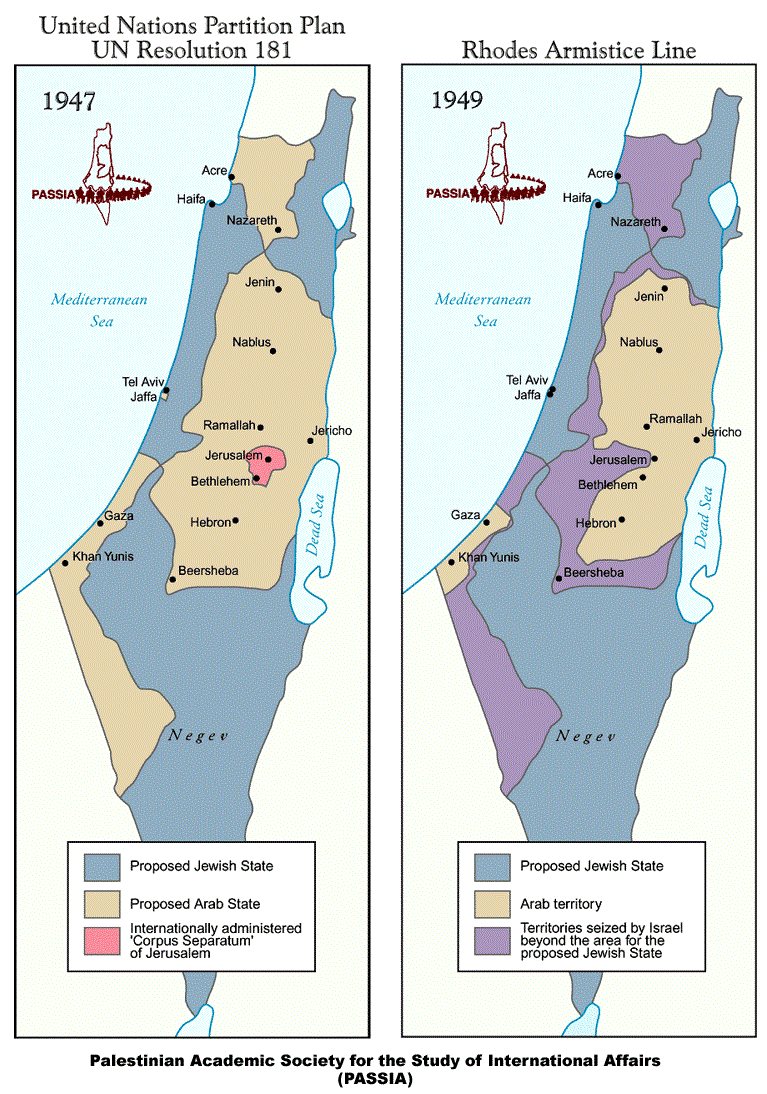 كم مساحة غزة