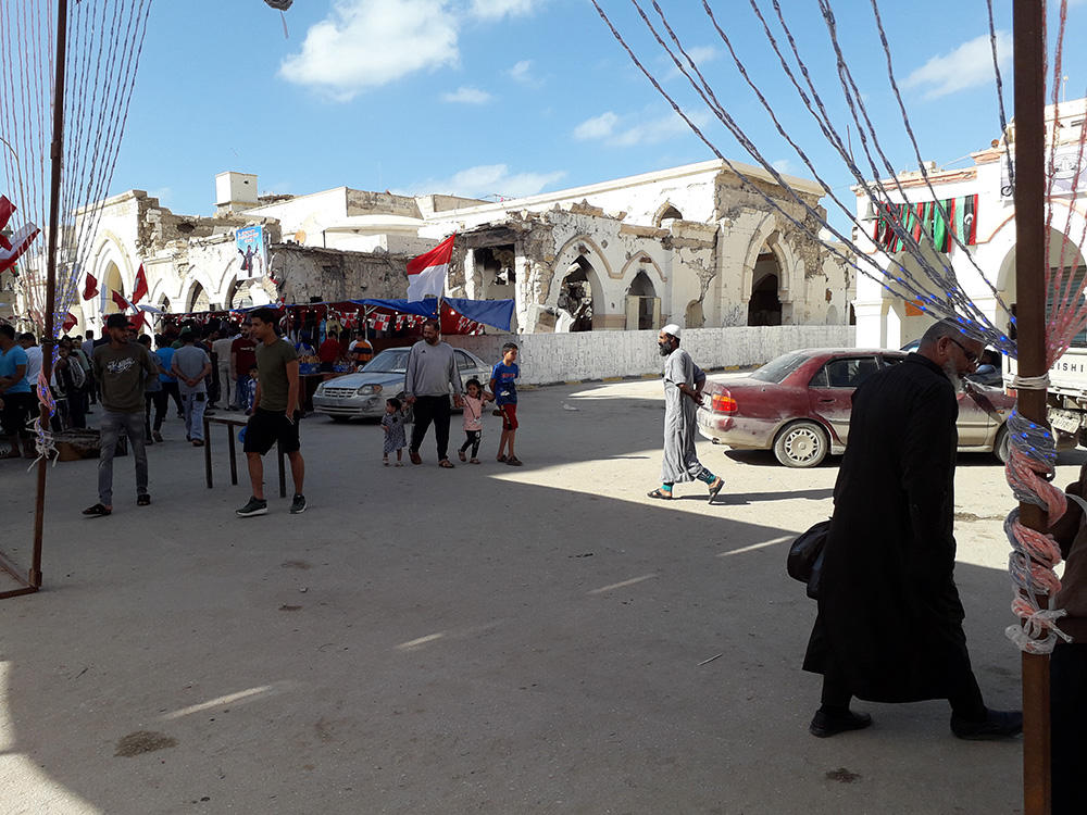 غالبية أبنية المنطقة بنيت في العهدين العثماني والإيطالي (اندبندنت عربية)