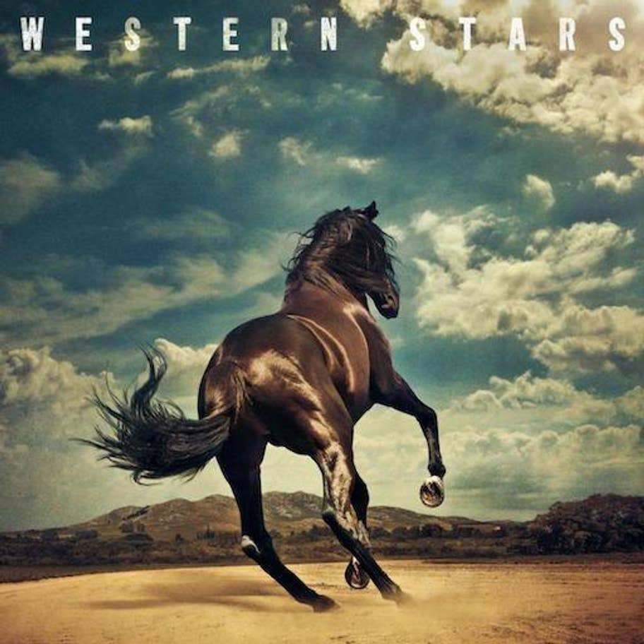 صورة لغلاف ألبوم بروس سبرينغستين الجديد النجم الغربي (غيتي) 
