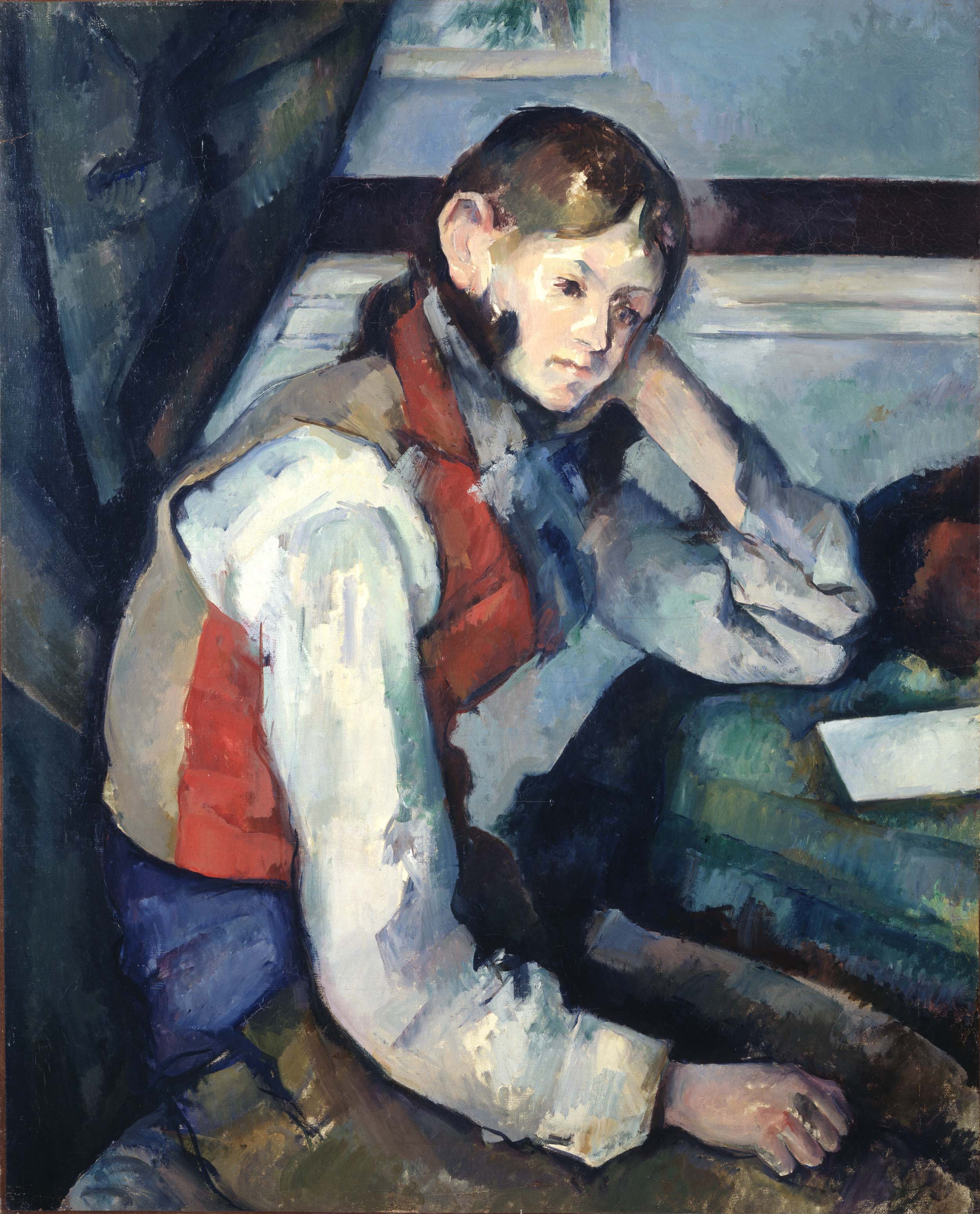 The Boy in the Red Vest - Paul Cezanne.jpg