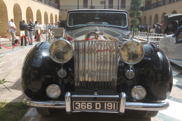 سيارة الملك فيصل الأول الذي حكمت سلالته العراق بين 1921 و1958.jpg