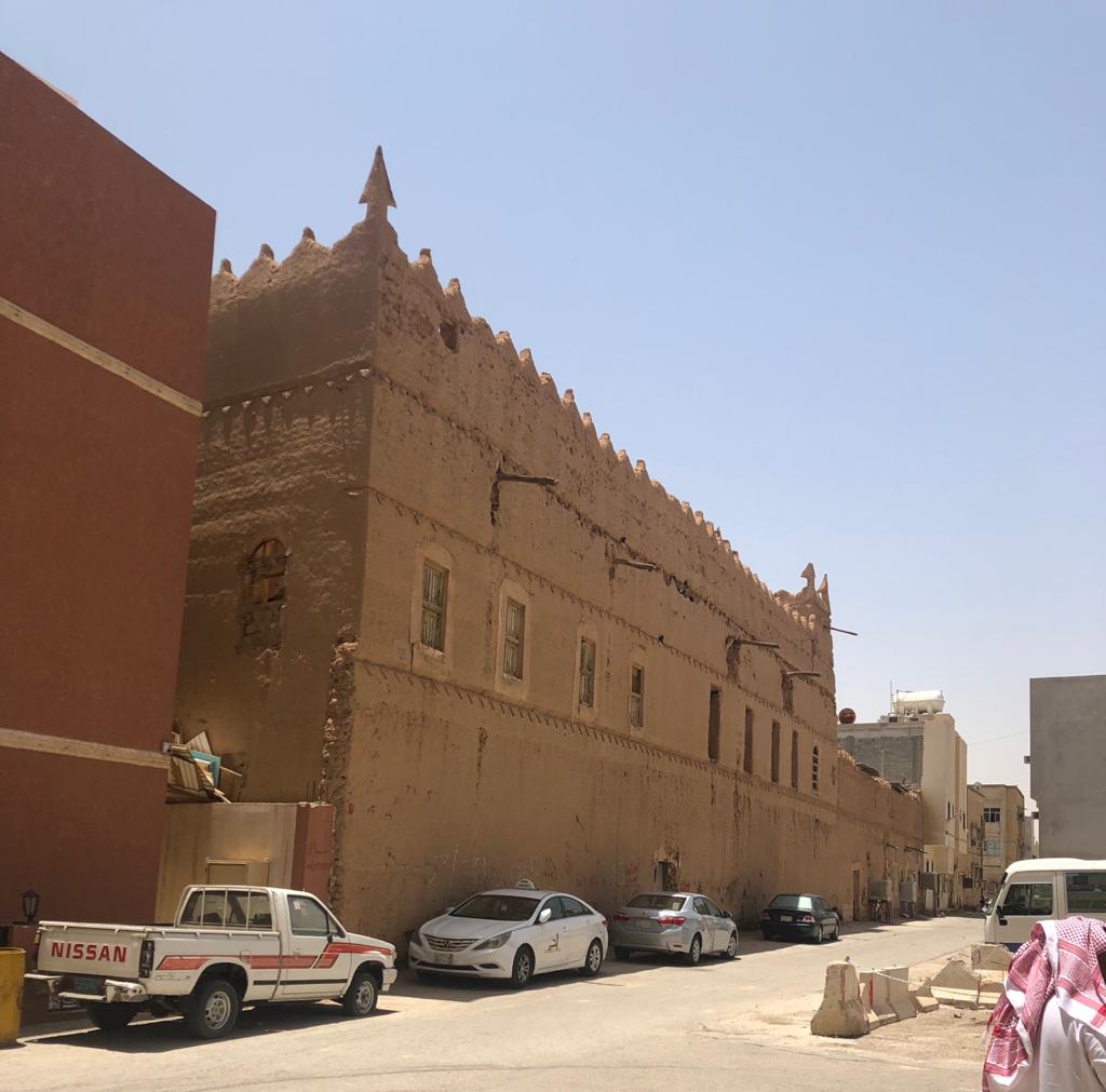 قصر الفوطة في الرياض (دارة الملك عبدالعزيز)