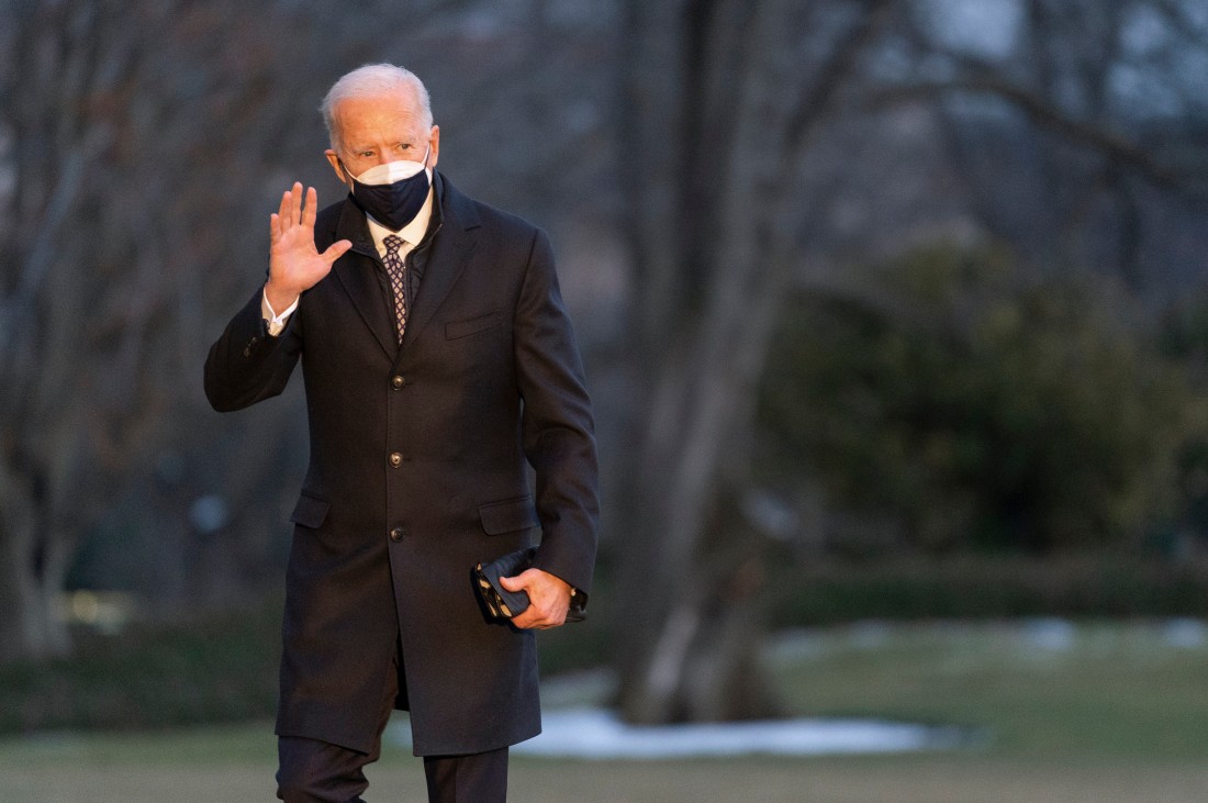 الرئيس الأميركي جو بايدن في البيت الأبيض (أ ب)