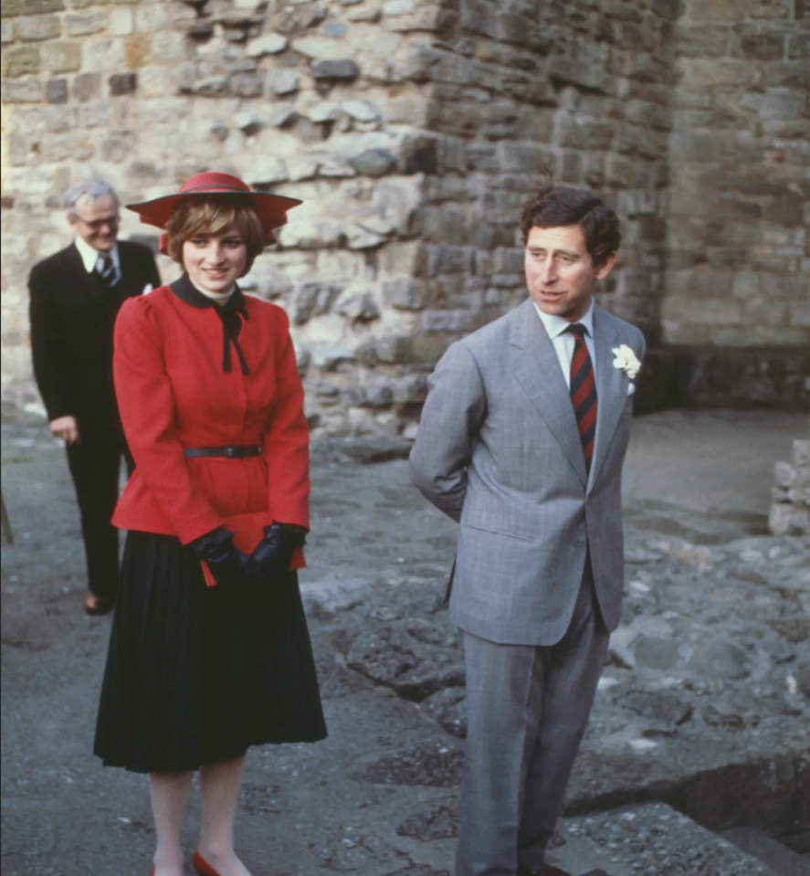 في زيارة إلى قلعة تاريخية مع "الليدي دي" التي نالت لُقّبت أيضاً بـ"أميرة الشعب" 