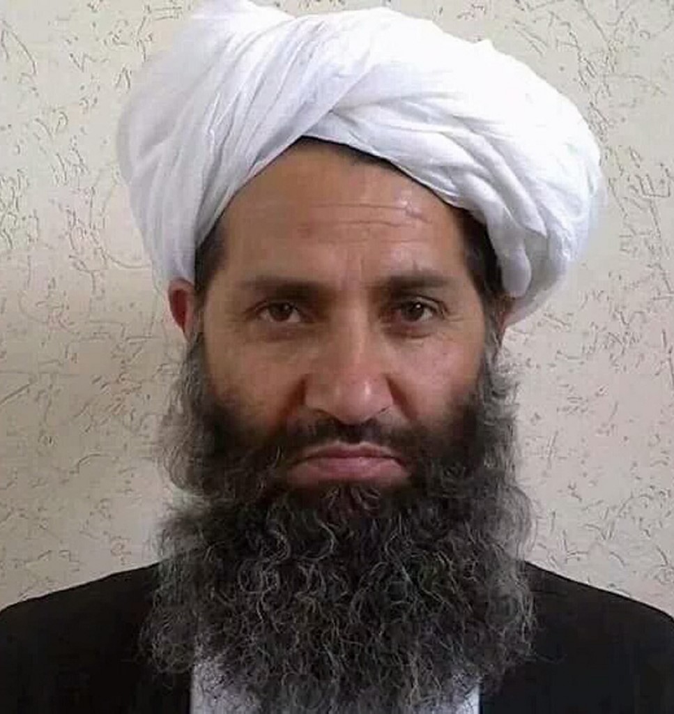 زعيم حركة "طالبان" هبة الله أخند زاده (أ ف ب)