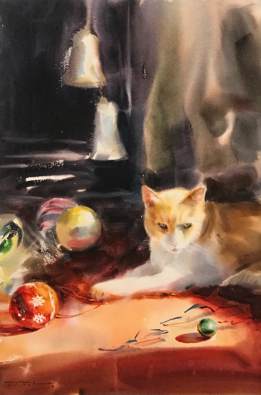 لوحة "شمس سبتمبر" (اندبندنت عربية)