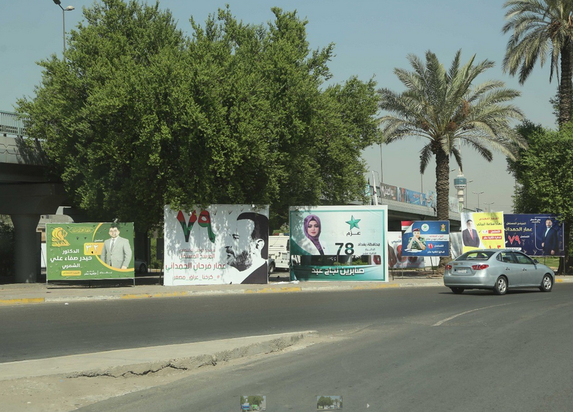 تحمل الحملات الدعائية للمرشحين كثيراً من الوعود (اندبندنت عربية - محمود رؤوف)