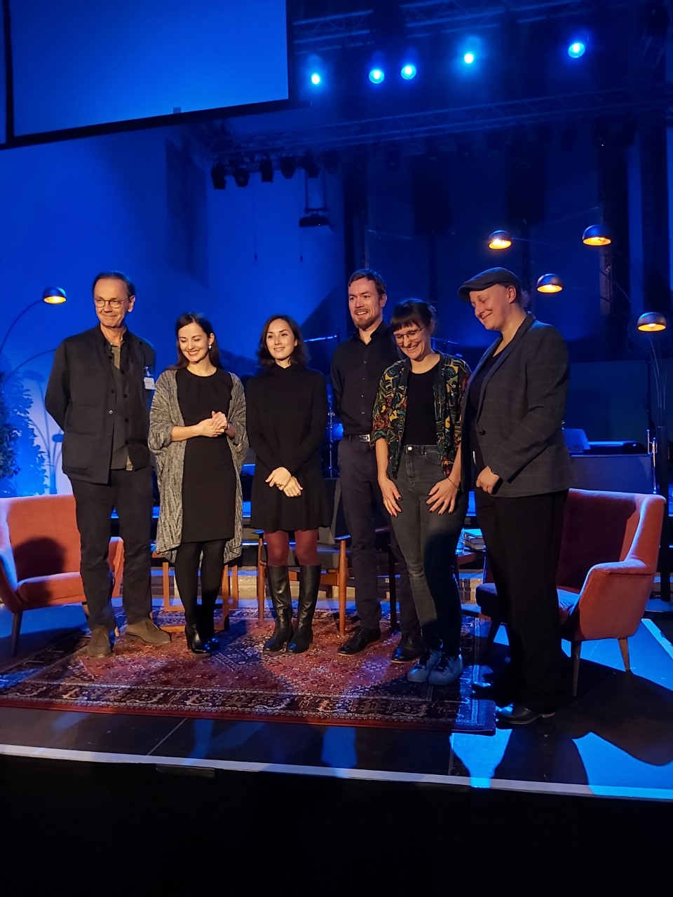 thumbnail_الكتاب الشباب الذين احتفى بهم مهرجان أيام الأدب الأوربي (تصير عارف حمزة).jpg