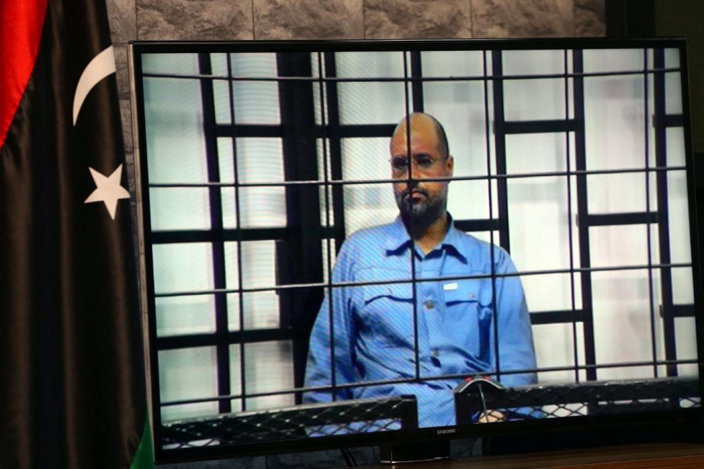 تواصل المعارك القانونية بشأن ترشح سيف الإسلام القذافي للانتخابات الرئاسية   (أ ف ب)