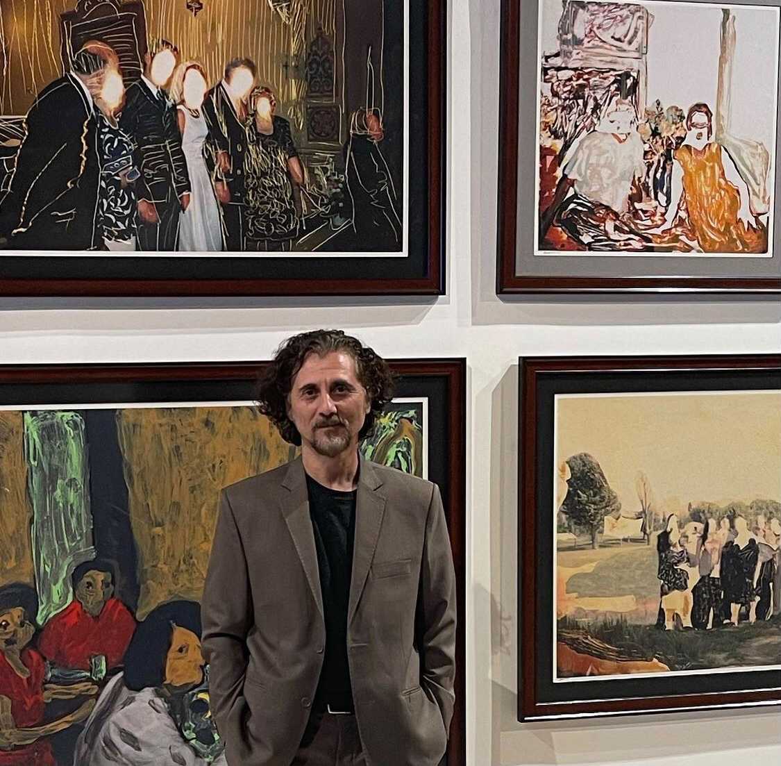 المصور والفنان أسامة أسعيد (اندبندنت عربية)