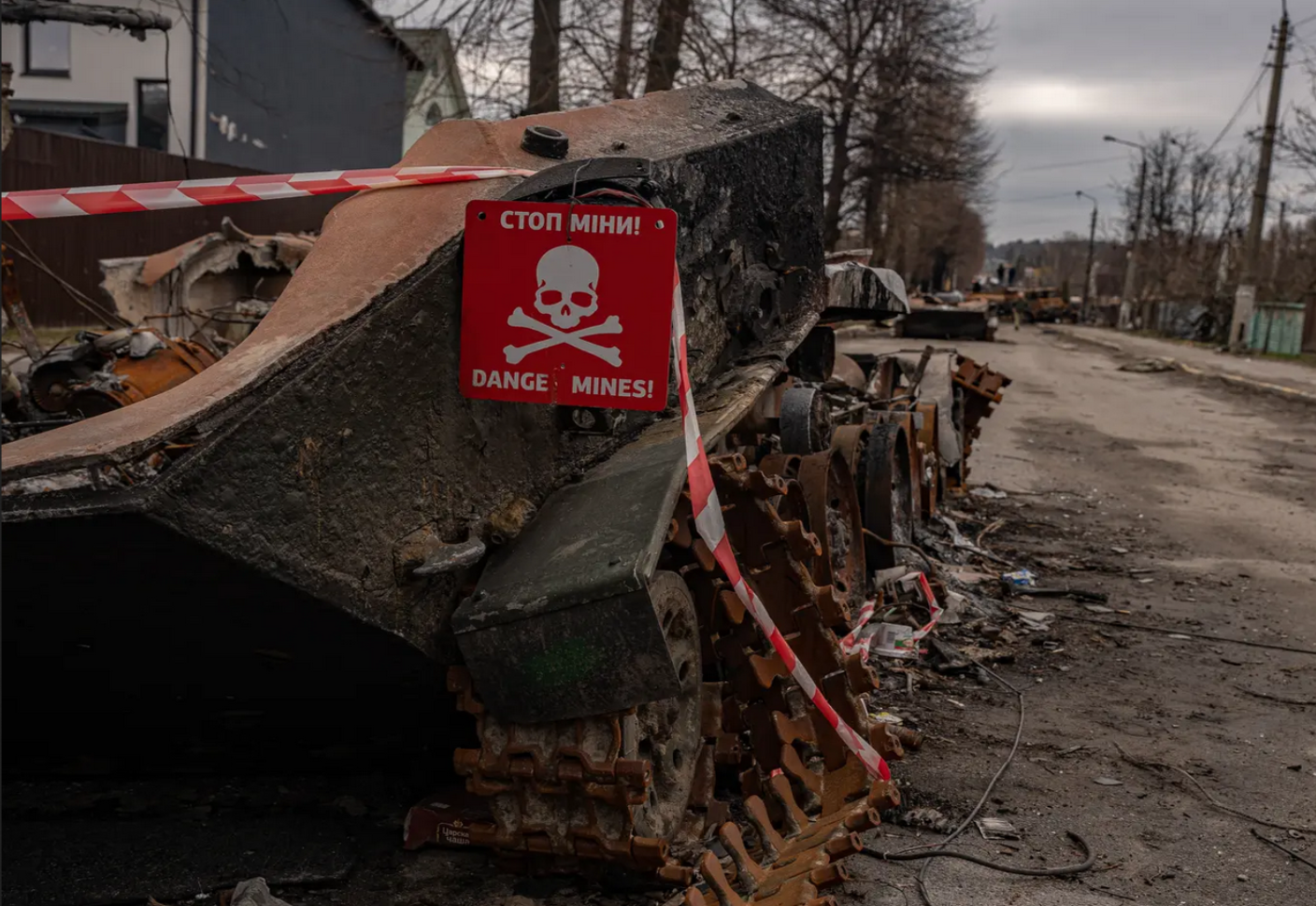 ألغام وقنابل غير منفجرة تنتشر في بوتشا 