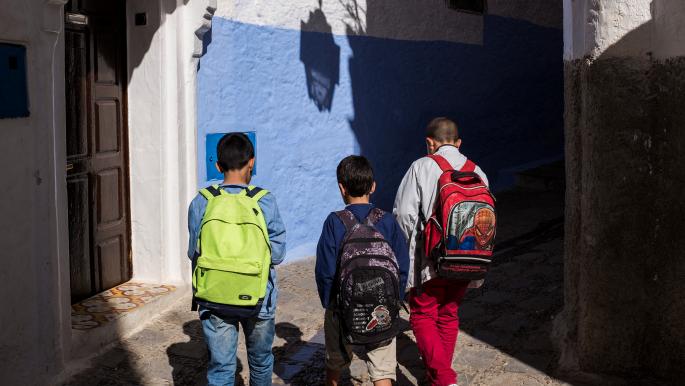 مشكلات أدت إلى إفلاس النظام التعليمي المغربي (غيتي)