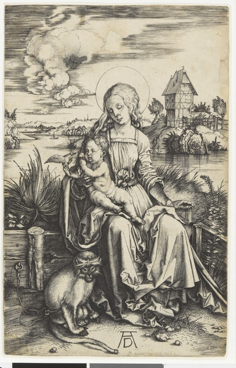thumbnail_Albrecht Durer, La Vierge au macaque, vers 1498.jpg