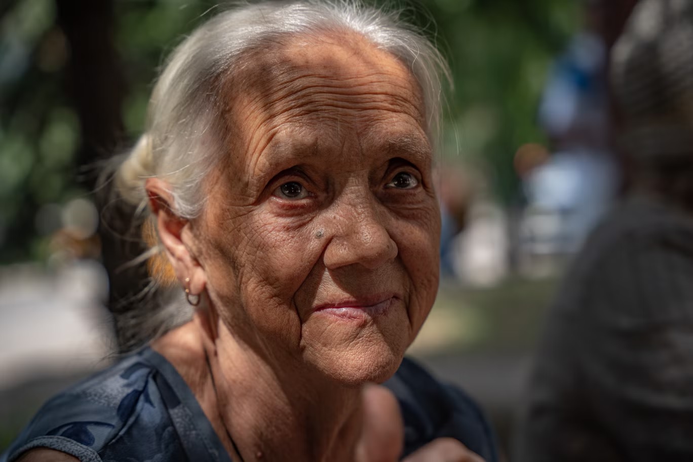ولدت تامارا 82 سنة خلال الحرب العالمية الثانية وقد تموت في الصراع الحالي (بيل ترو) 