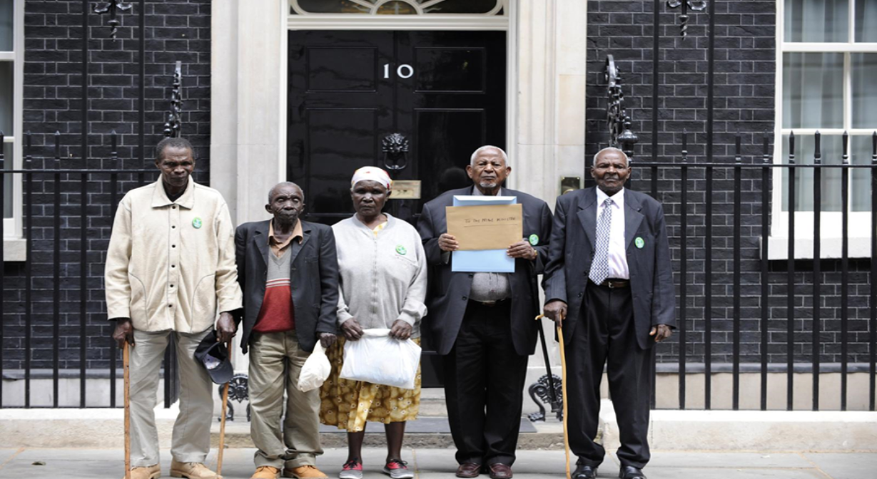 نشطاء حركة "ماو ماو" في لندن