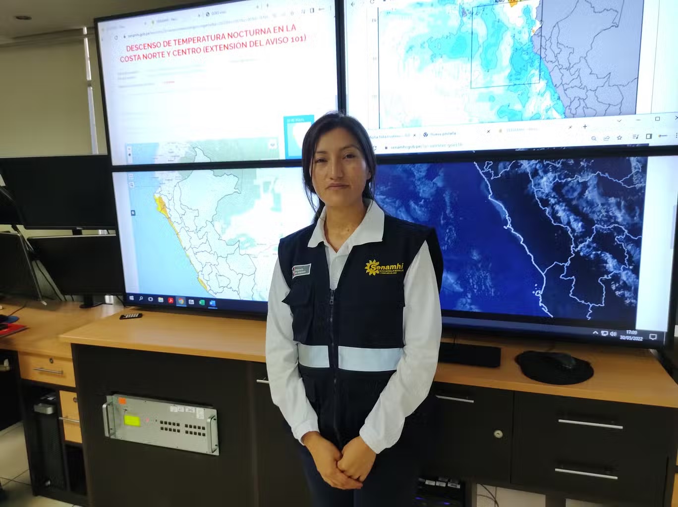 ماريا كاباليرو، محللة سيناريوهات مناخية في المصلحة الوطنية للأرصاد الجوية والهيدرولوجيا في بيرو (براكتيكال أكشن)