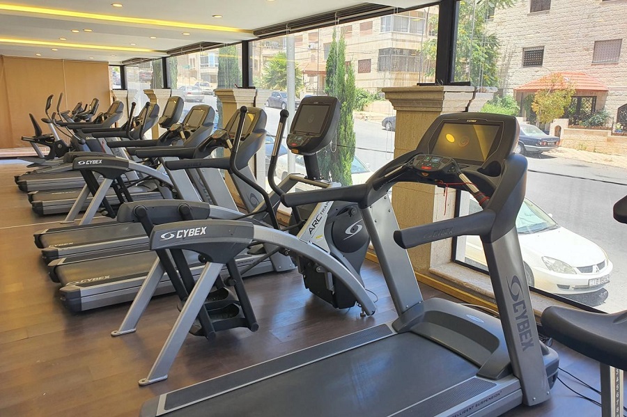 صالة أحد الأندية الرياضية في العاصمة عمان (اندبندنت عربية).jpg