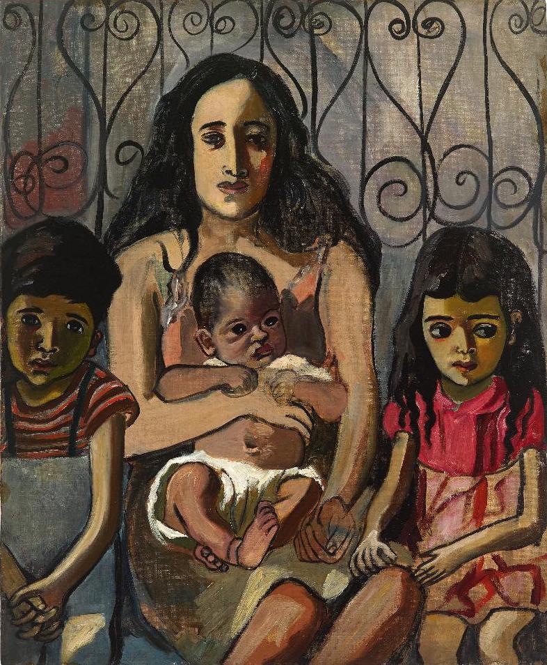 Alice Neel - The spanish Family, 1943.jpg