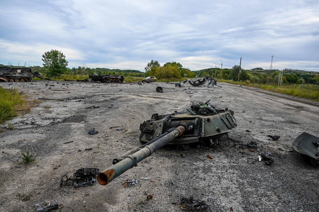 destroyed Russian howitzer in Kharkiv _أفب---np_file_181774.jpeg