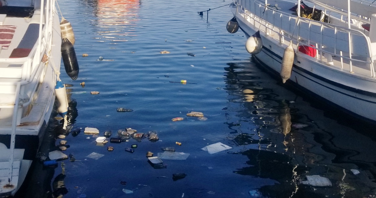 رمي النفايات في البحر (اندبندنت عربية)