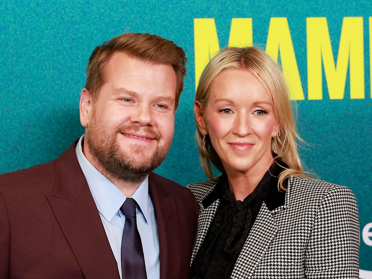 as former clients James Corden and Julia Carey_getty.jpg
