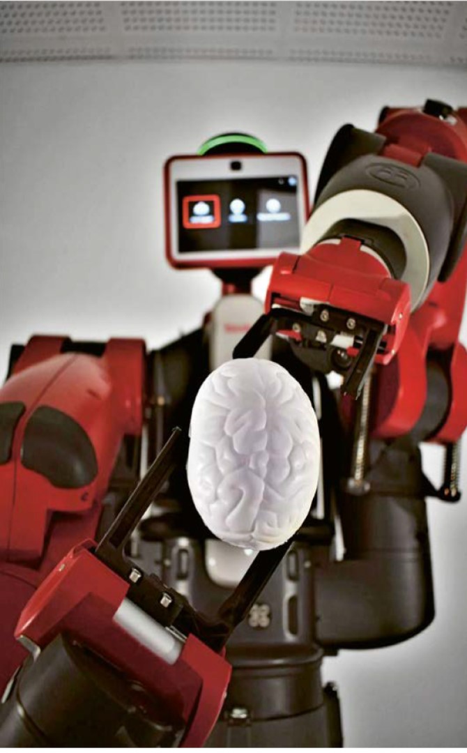 روبوت يتحكم في تحركاته نموذج اصطناعي عن منطقة المخيخ في الدماغ الإنساني 
