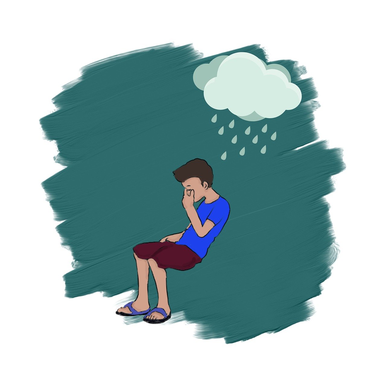 البكاء والانعزال من علامات الاضطراب النفسي عند الطفل 