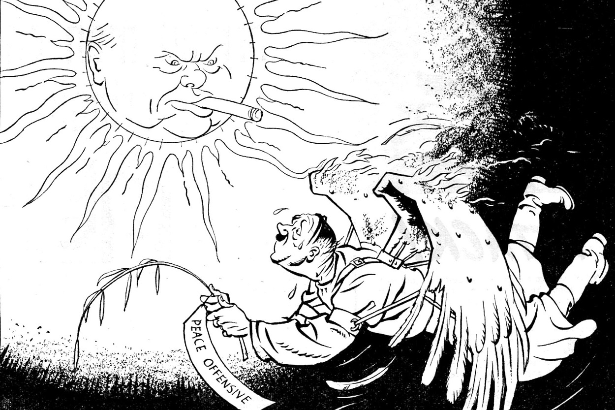 ‘The Modern Icarus!’, Daily Mirror, 12 November 1941 by Zec_getty.jpg