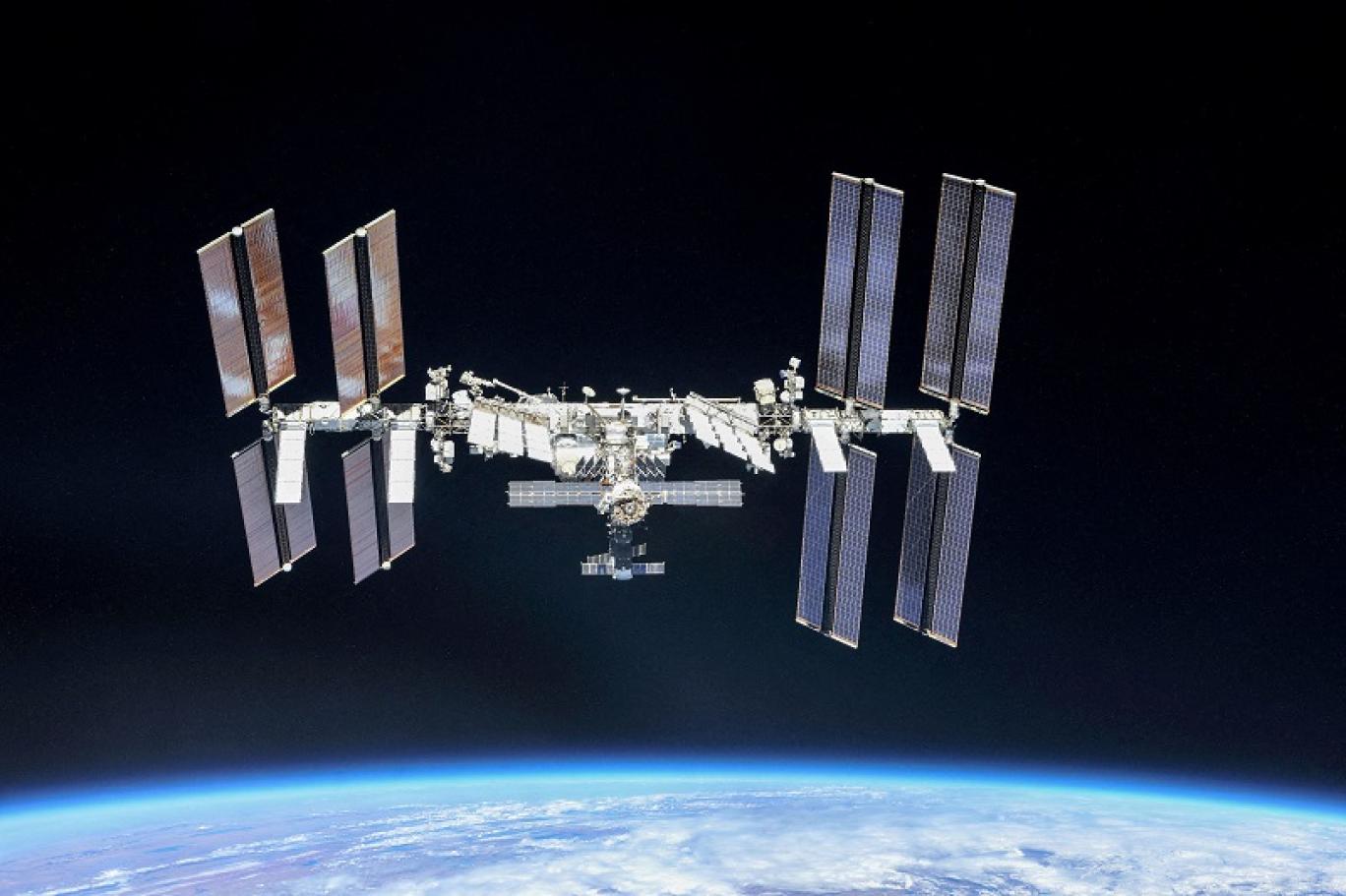 محطة الفضاء الدولية (ناسا/روسكوسموس/رويترز)