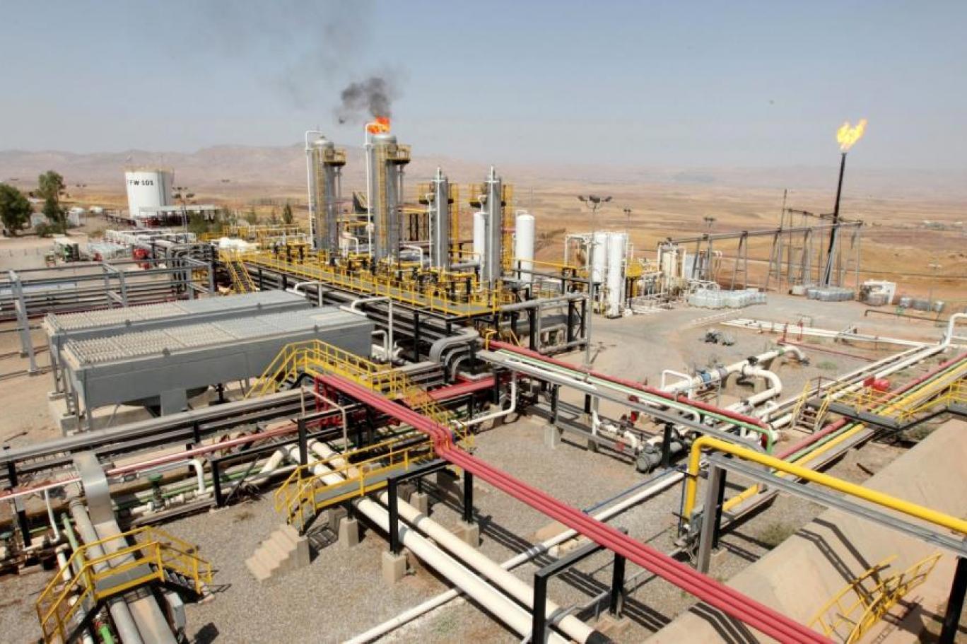 حقل كورمور الغازي في كردستان العراق (رويترز) 
