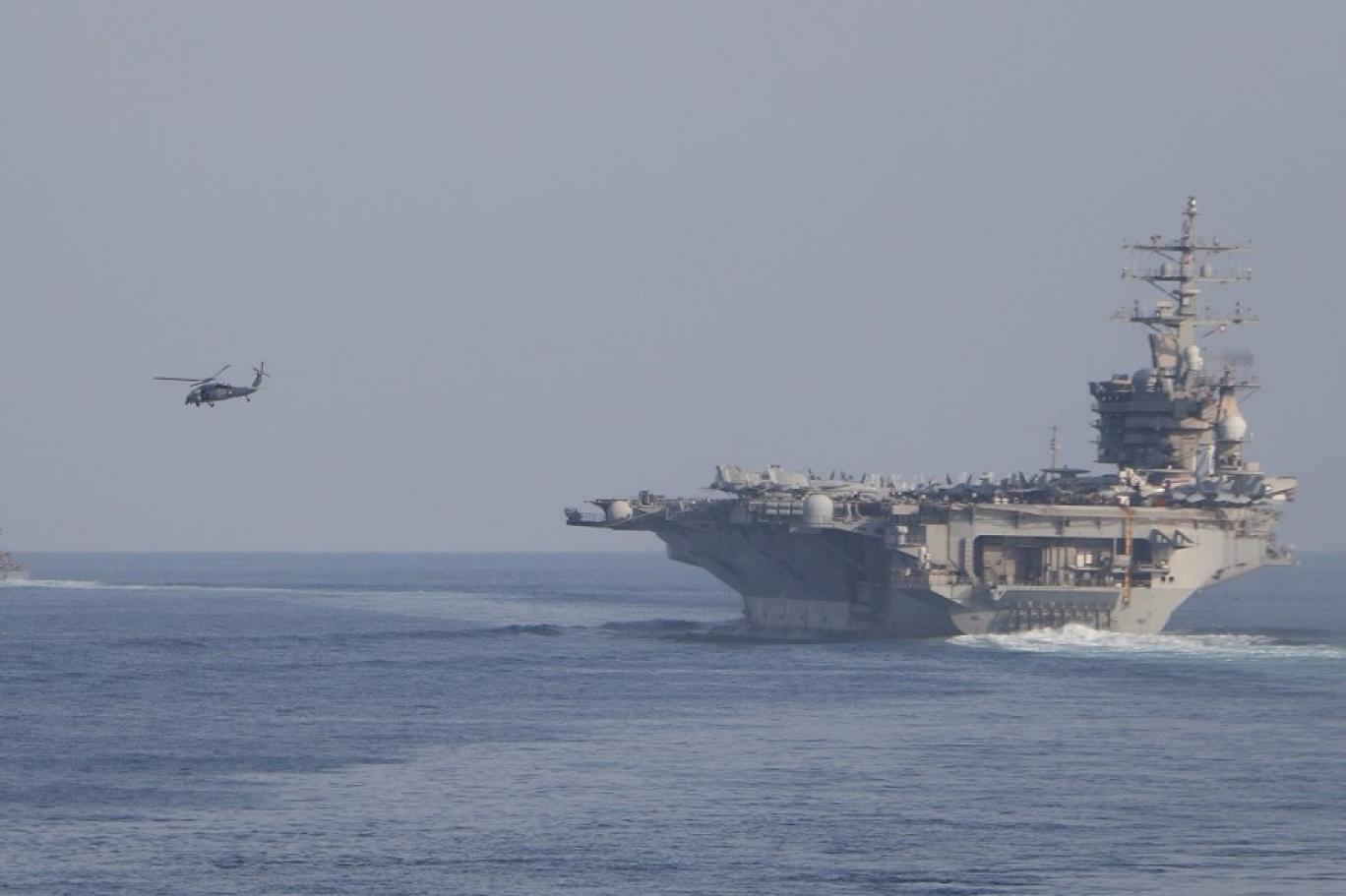 حاملة الطائرات "أيزنهاور" (الصورة تخضع لحقوق الملكية الفكرية - حساب سنتكوم على منصة إكس)