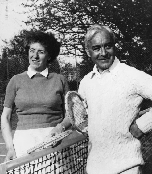 بلايتون مع زوجها الثاني كينيث داريل ووترز 