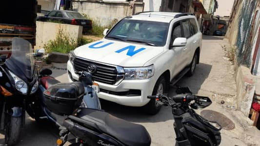 صورة متداولة في وسائل إعلام لبنانية قالت إنها لليونيفيل في حي السلم (مواقع التواصل)