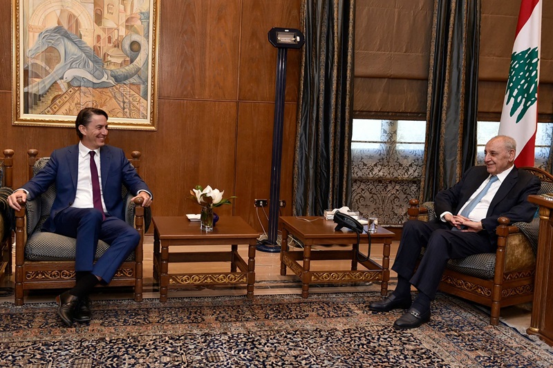 Amos Hochstein berri afp.jpg