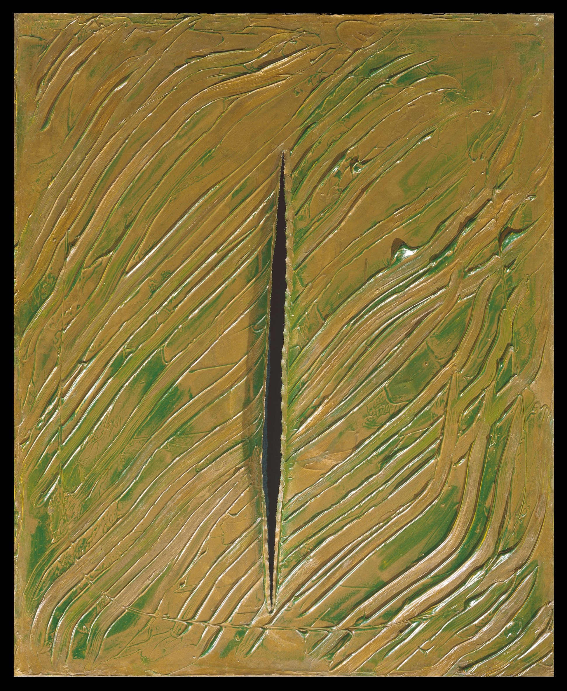 Lucio Fontana, Conception spaciale, 1961.jpg