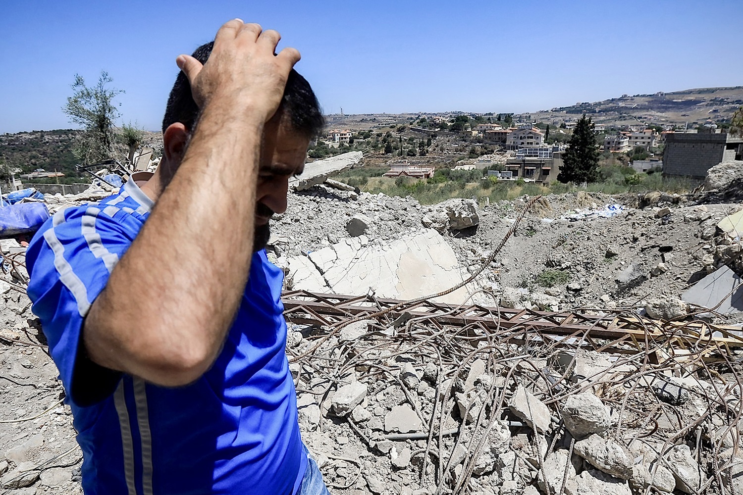 جعجع: الهدف من فتح جبهة الجنوب هو تثبيت محور إيران أكثر من أي شيء آخر (ا ف ب)