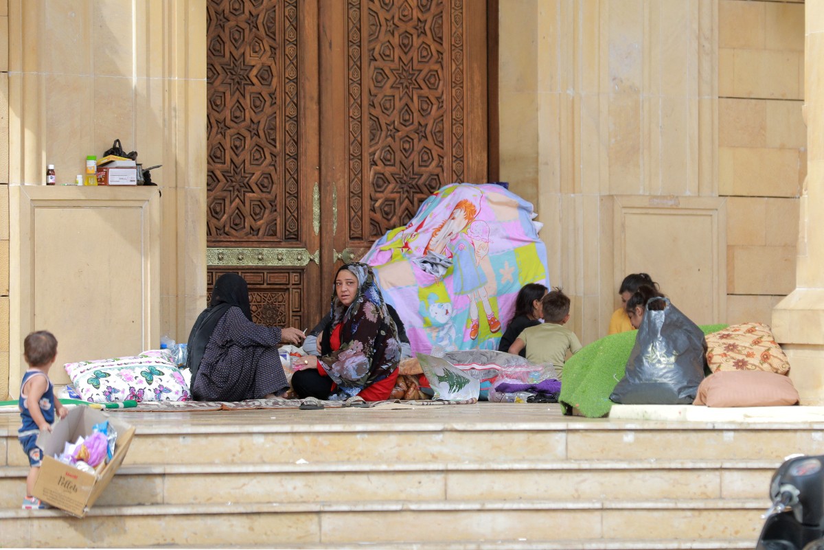 لبنان القصف والنزوح يسأل عن ملاجئ الحرب 