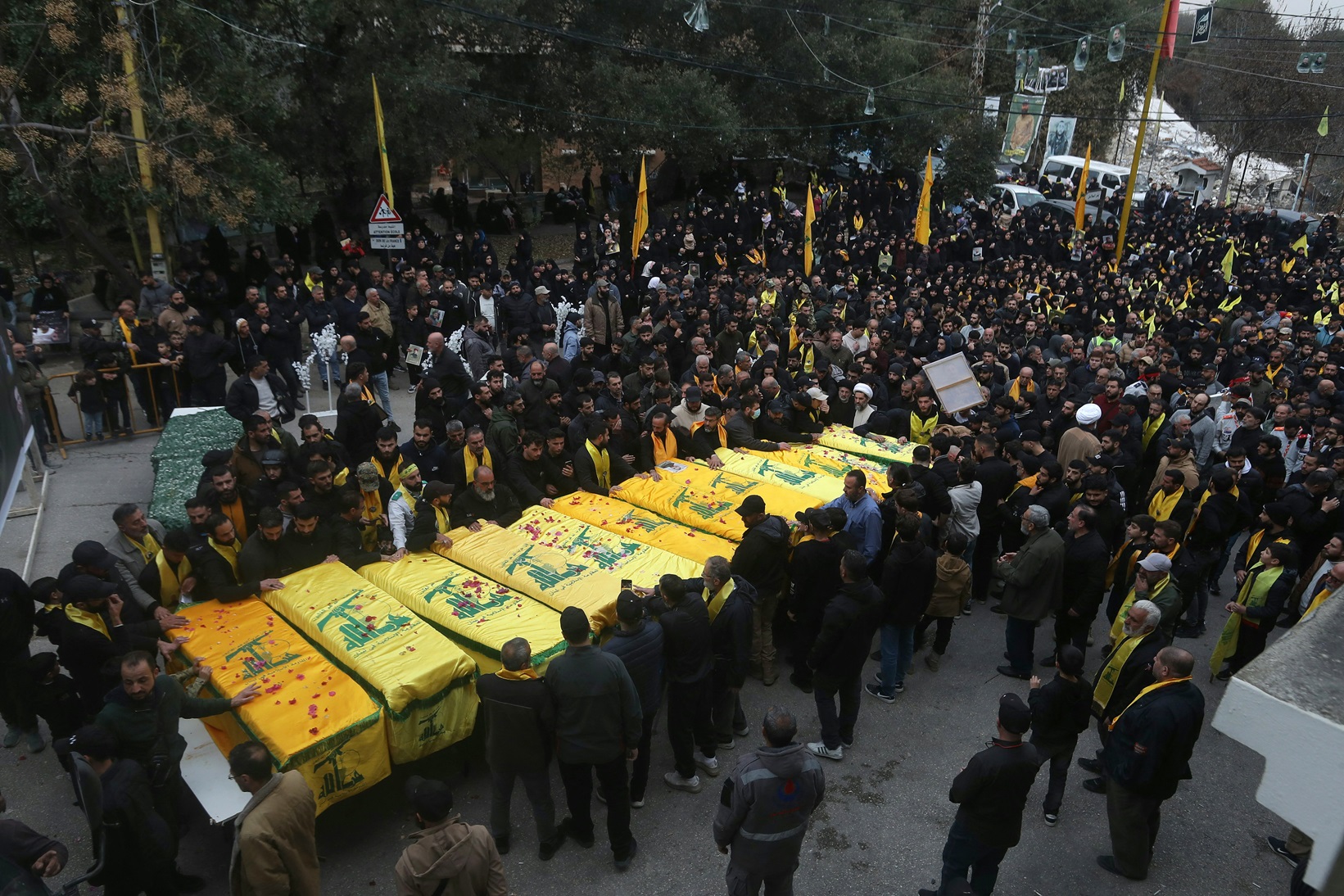 العمليات في سوريا بدأت فور التوصل إلى اتفاق وقف إطلاق النار في بيروت (ا ف ب)