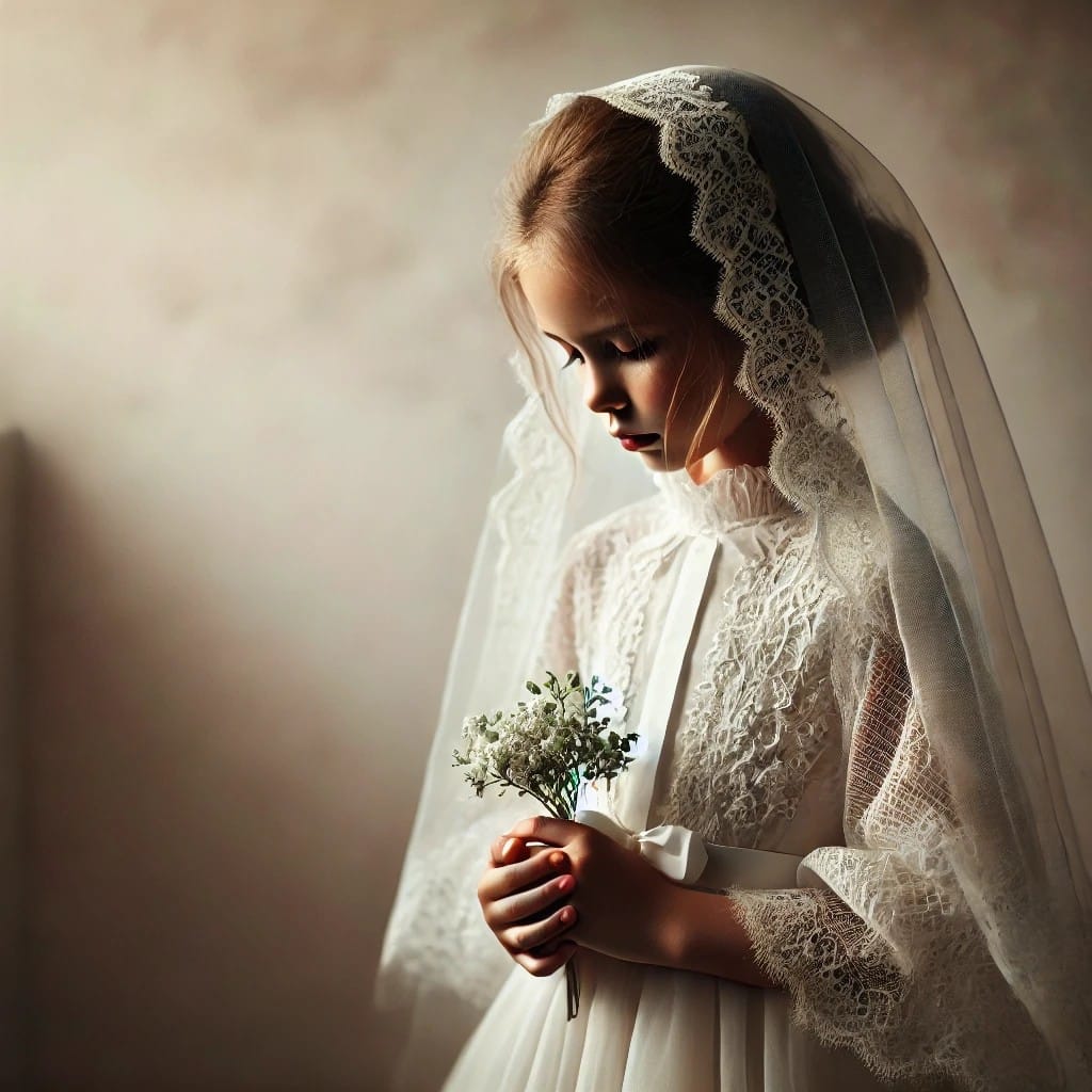 على رغم حملات التوعية لا يزال زواج القاصرات منتشراً في لبنان (الصورة تم تصميمها عبر الذكاء الاصطناعي )