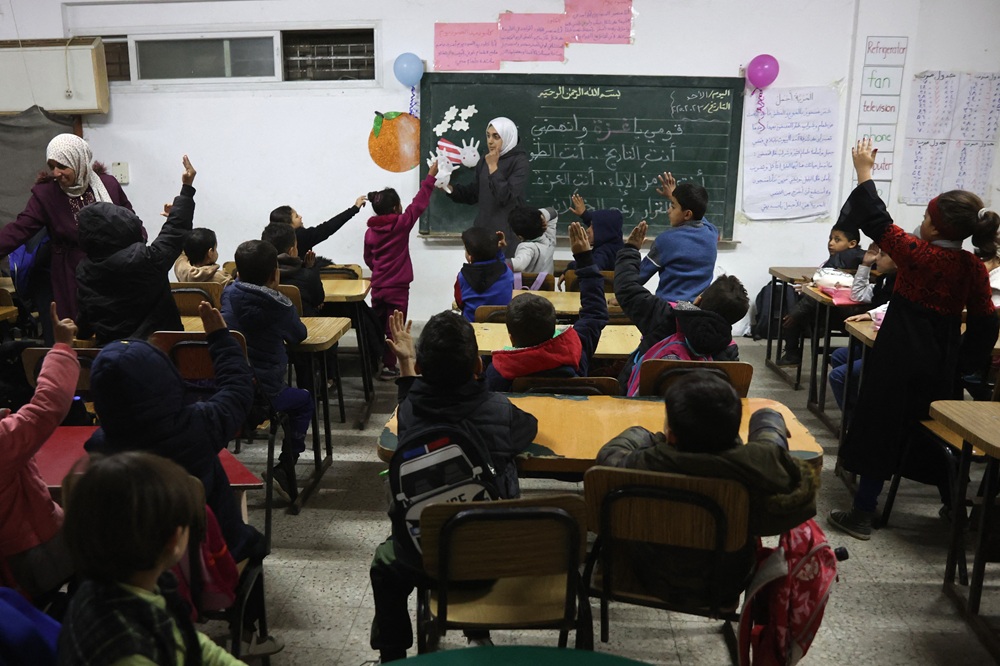AFP__20250223__36YG9BQ__v1__HighRes__PalestinianIsraelConflictGazaEducation.jpg