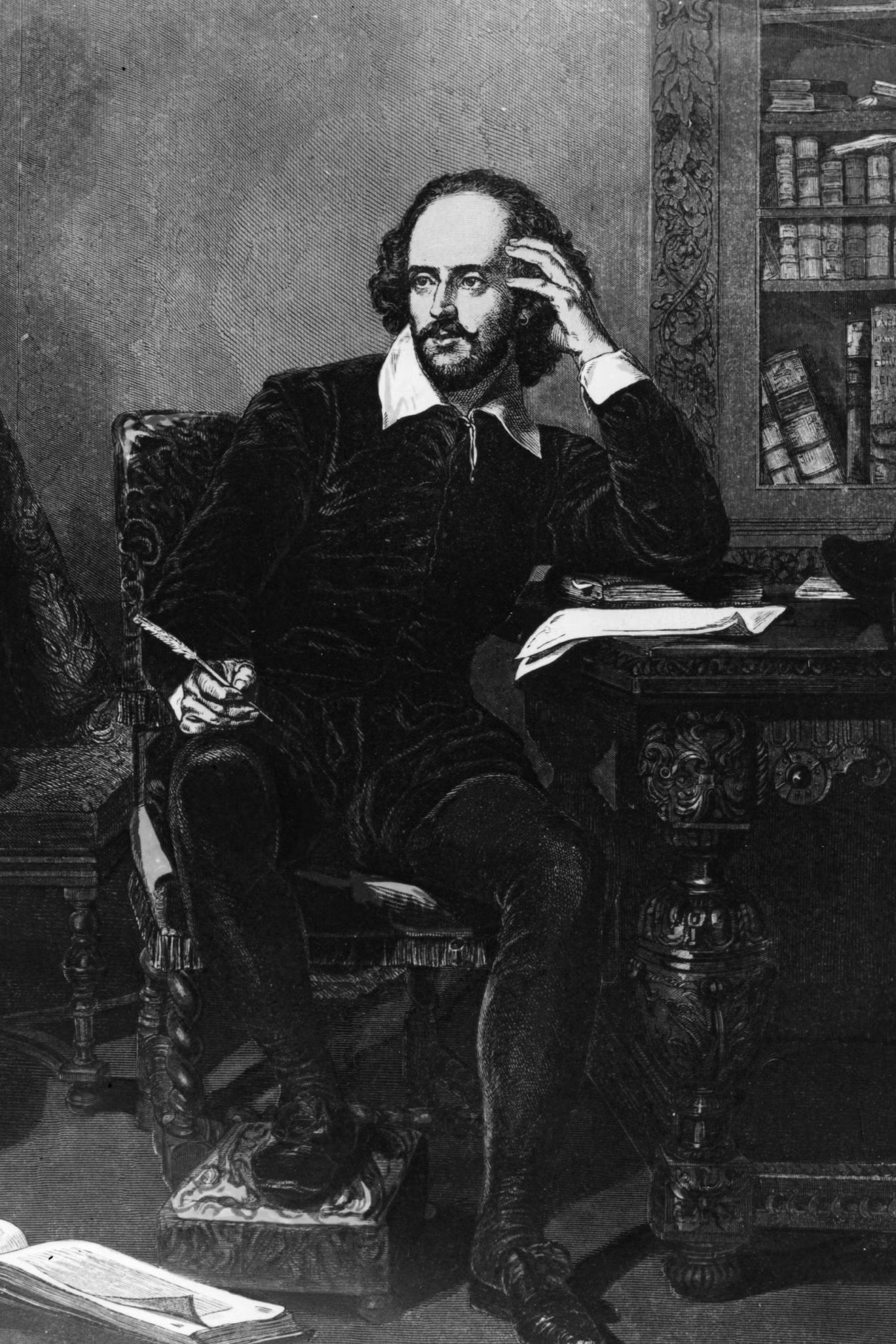 "شكسبير تعهد بالولاء لمهنته وفنه، ولن يحنث أبداً بهذا العهد" (غيتي)