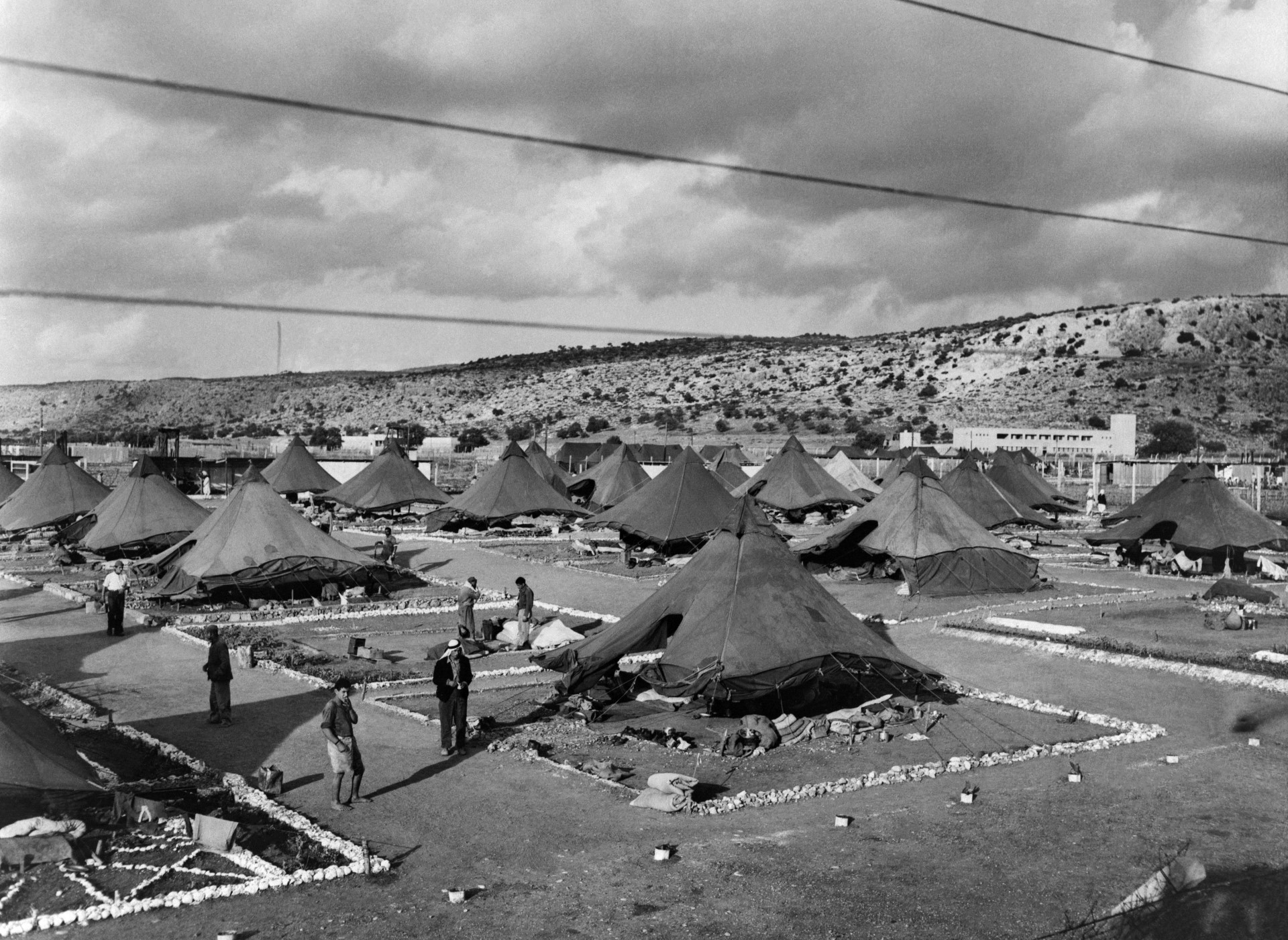 يعود الوجود الفلسطيني في لبنان إلى ما يعرف بنكبة عام 1948 (ا ف ب)
