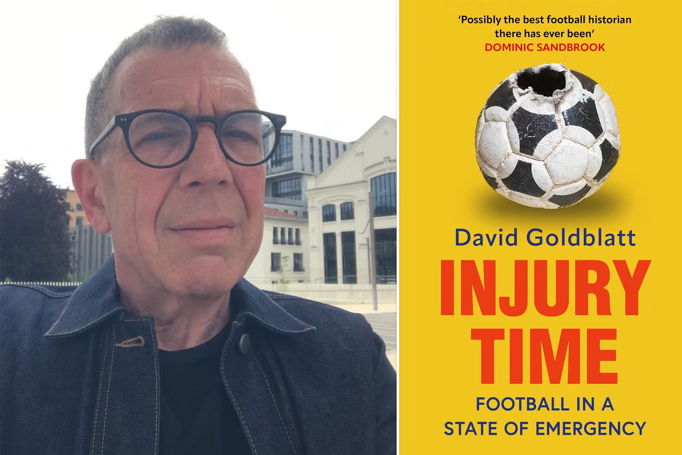 يتناول غولدبلات الوضع الفاسد والخطير للعبة كرة القدم الحديثة (هاربر كولينز)